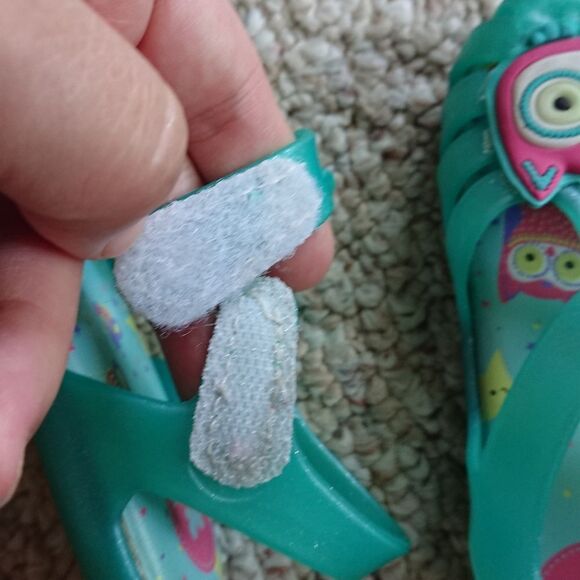 Zaxy Glow in the Dark Soft Jelly Owl & Star Sandal - Picture 8 of 9
